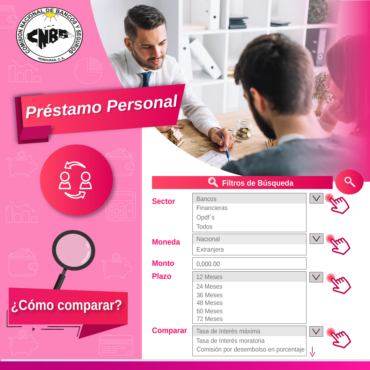 Conoce y Compara Préstamo Personal CNBS GEIFG Educación Financiera