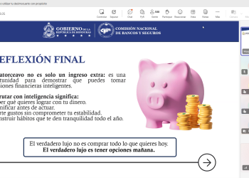 La CNBS realizó exitoso webinar masivo sobre el uso responsable del catorceavo